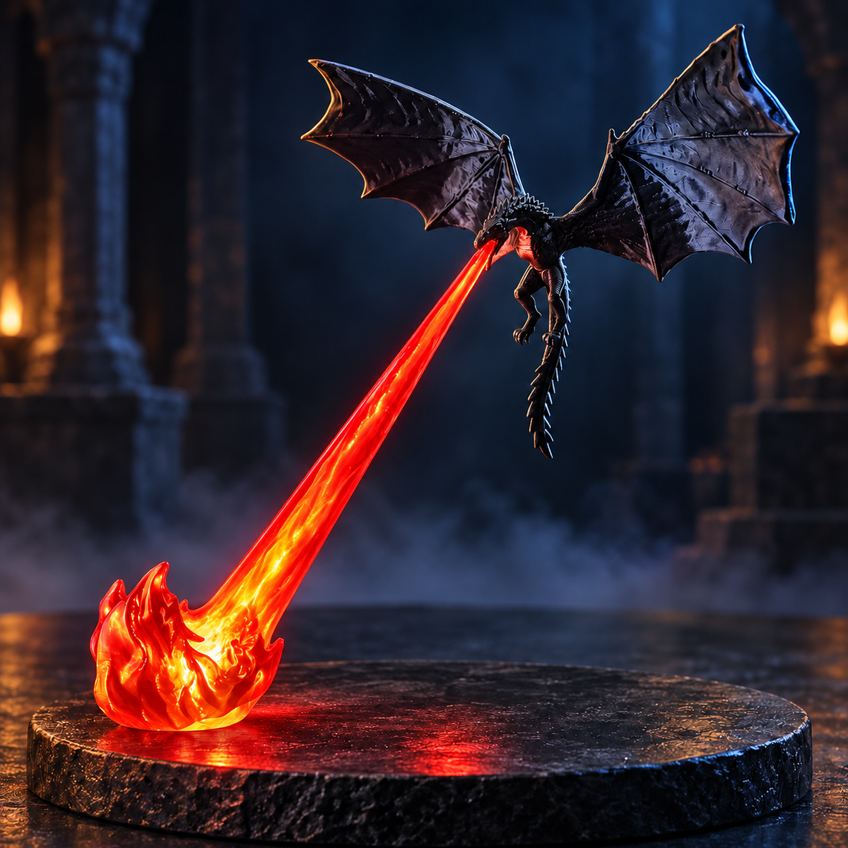 La Lampe Dragon 3D