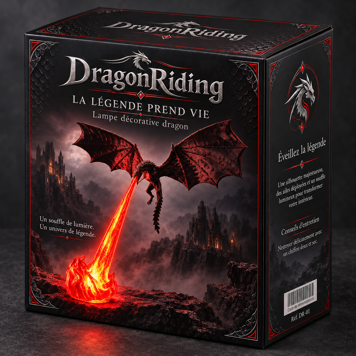 La Lampe Dragon 3D